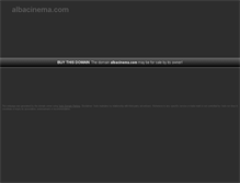 Tablet Screenshot of albacinema.com